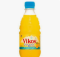 Vikos orange juice with natural mineral sparkling water, blue in color 330ml